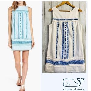 Vineyard Vines Embroidered Shift Dress